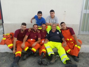 Squadra CRSS a Lesina Squadra CRSS a Lesina