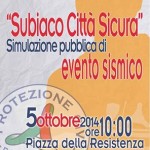 Subiaco Città Sicura - Manifesto Evento Subiaco Città Sicura - Manifesto Evento